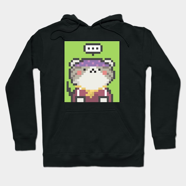 Pixel Cat 113 Hoodie by Infinite Mew Mew